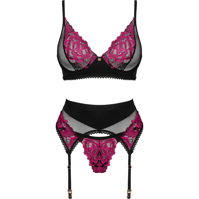 OBSESSIVE - ROSENTY SET TRE PEZZI XS/S