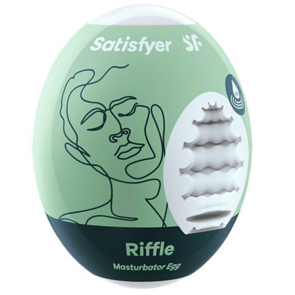 MASTURBATOR EGG - VARIOUS TEXTURES - SATISFYER