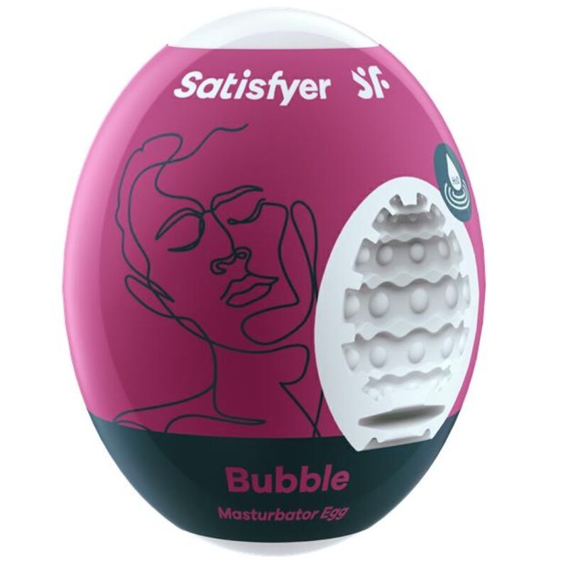 MASTURBATOR EGG - VARIOUS TEXTURES - SATISFYER