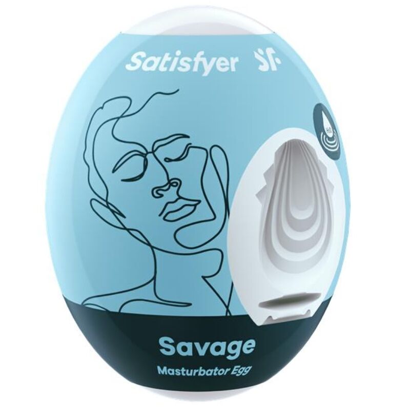 MASTURBATOR EGG - VARIOUS TEXTURES - SATISFYER