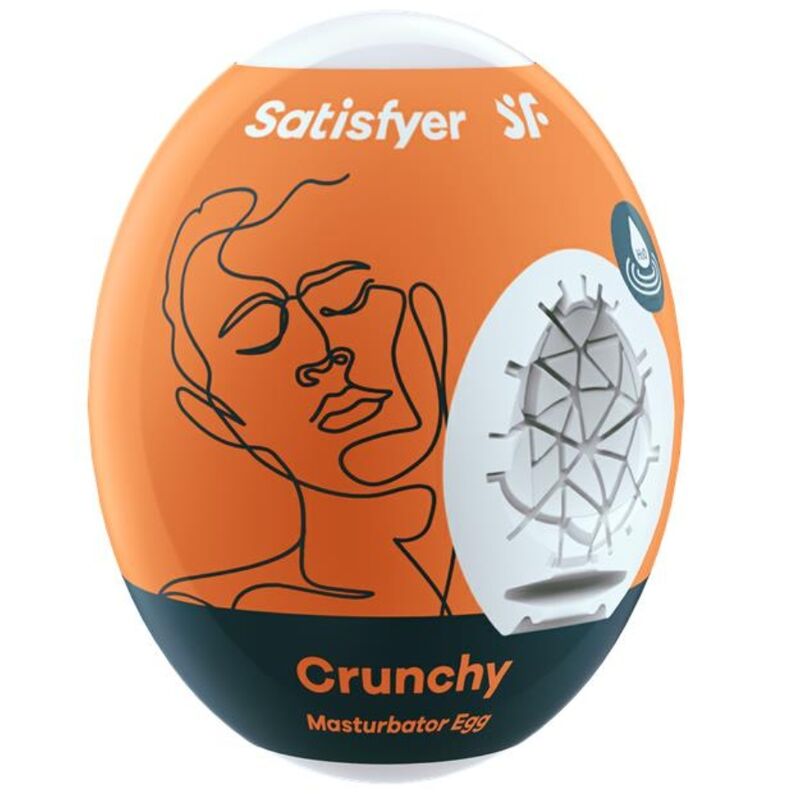 MASTURBATOR EGG - VARIOUS TEXTURES - SATISFYER