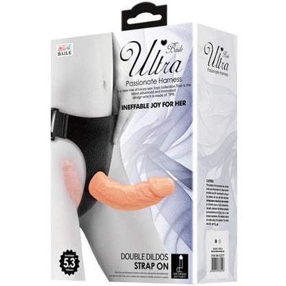 STRAP ON DOPPIO DILDO CON IMBRACATURA - BAILE