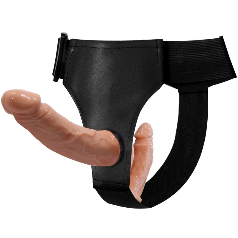 STRAP ON DOPPIO DILDO CON IMBRACATURA - BAILE