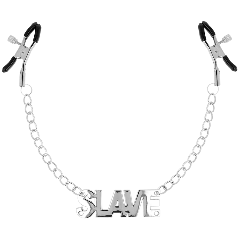 FETISH NIPPLE CLAMPS WITH SLAVE CHAINS - OHMAMA