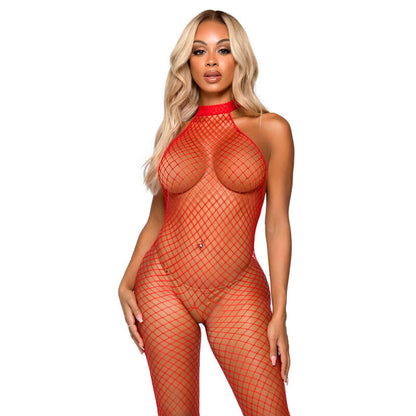 LEG AVENUE - BODYSTOCKING LE FRIVOLE - RACER NECK ONE SIZE