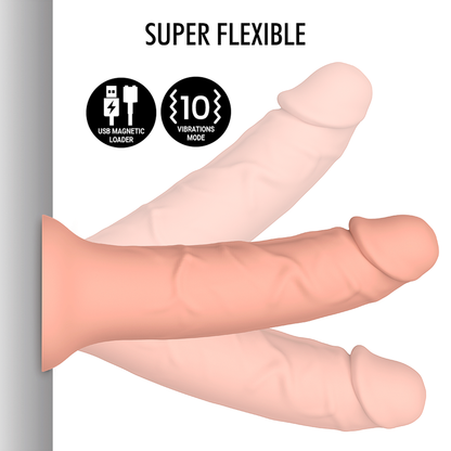 ASHER ORIGINAL DILDO M - COMPATIBILE CON TECNOLOGIA WATCHME WIRELESS - MYTHOLOGY