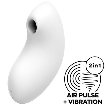 VULVA LOVER 2 AIR PULSE STIMULATOR AND VIBRATOR - SATISFYER