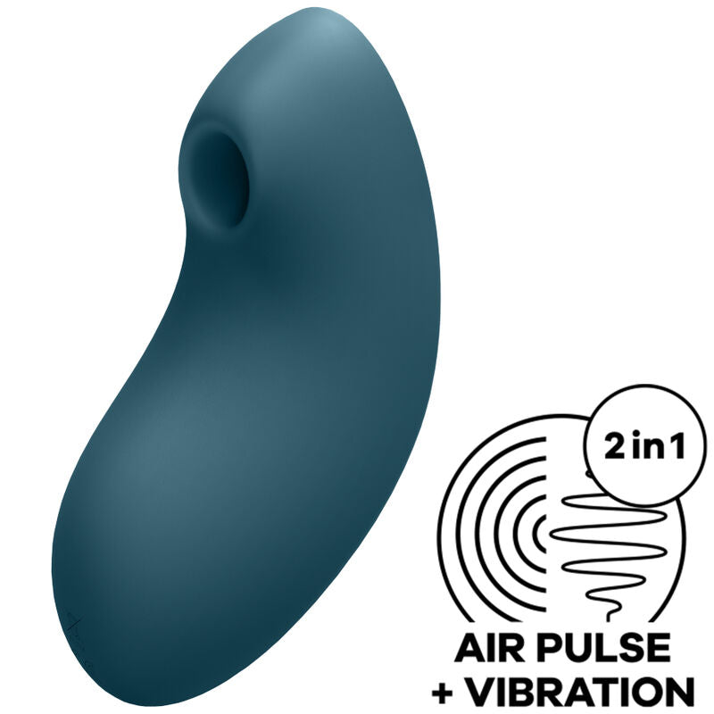 VULVA LOVER 2 AIR PULSE STIMULATOR AND VIBRATOR - SATISFYER