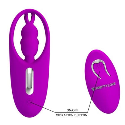 PANTIE STIMULATOR WITH REMOTE CONTROL - PRETTY LOVE