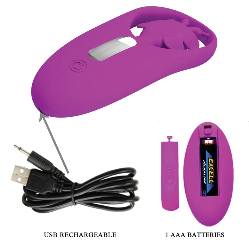 PANTIE STIMULATOR WITH REMOTE CONTROL - PRETTY LOVE