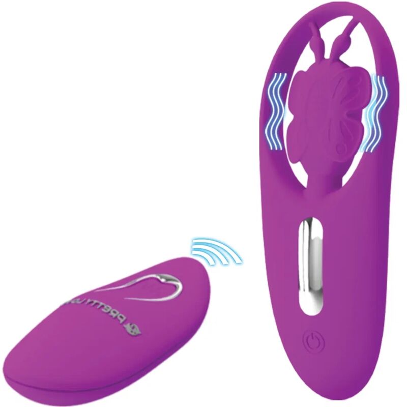 PANTIE STIMULATOR WITH REMOTE CONTROL - PRETTY LOVE