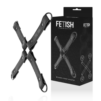 UNION VEGAN LEATHER HANDCUFFS - FETISH SUBMISSIVE