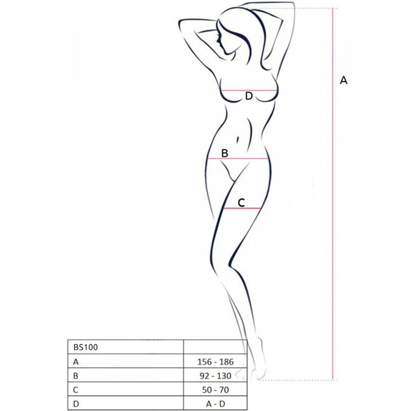 PASSION - BODYSTOCKING BS100 ONE SIZE