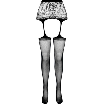 PASSION - S028 TIGHTS WITH GARTER ONE SIZE