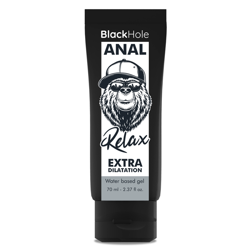 GEL BASE ACQUA DILATAZIONE ANALE 70 ML - BLACK HOLE