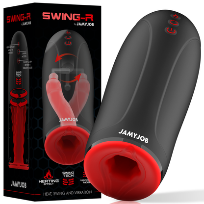 SWING-R HEATING EFFECT, SWING TECH AND VIBRATING MASTURBATOR - JAMYJOB