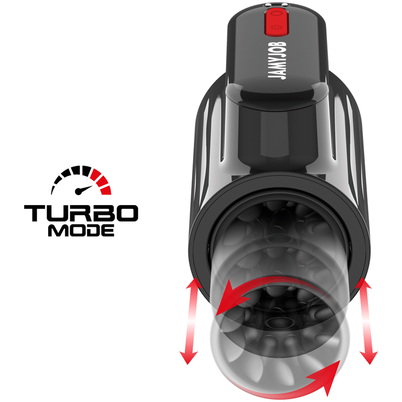 MASTURBATOR IN TURBO MODE WITH VORTEX THRUST AND 360 ROTATION - JAMYJOB