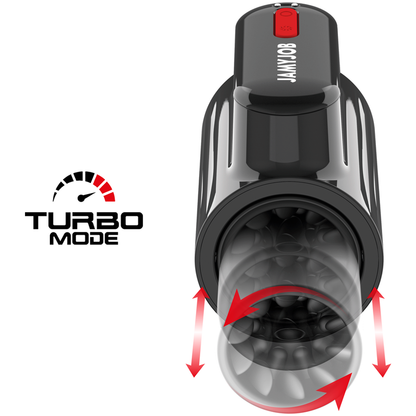 MASTURBATORE IN MODALIT TURBO CON SPINTA A VORTEX E ROTAZIONE A 360 - JAMYJOB