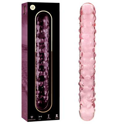 MODELLO 15 DILDO IN VETRO BOROSILICATO 18,5 X 3 CM - NEBULA SERIES BY IBIZA