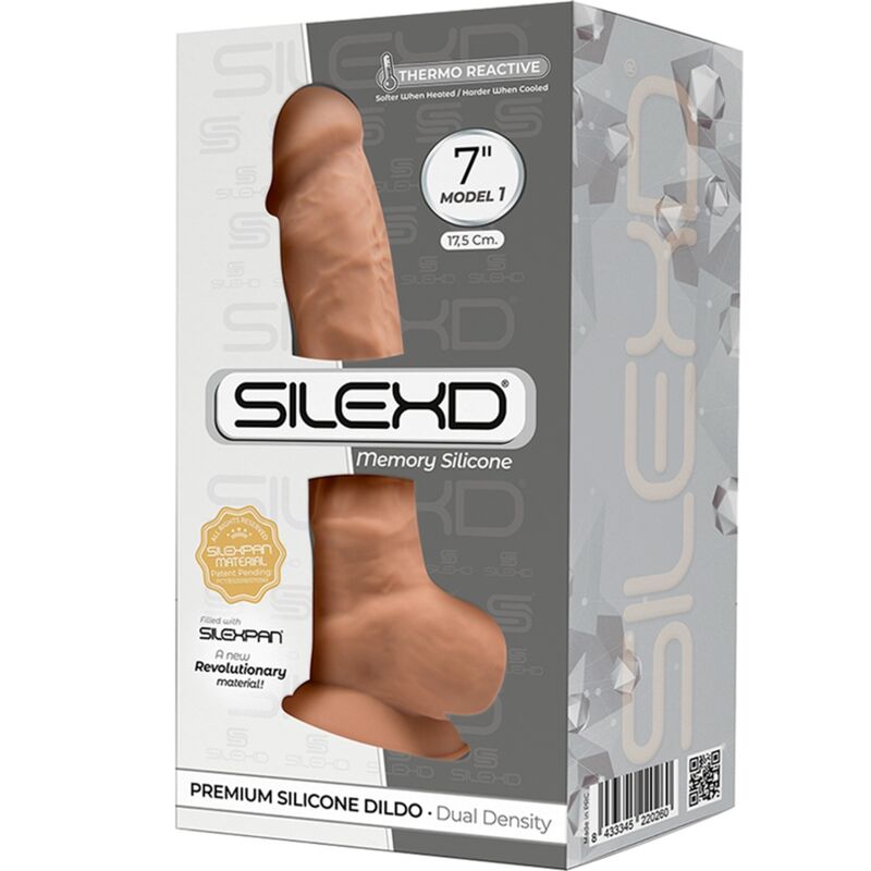 MODELLO 1 PENE REALISTICO 17.5 CM - SILEXD