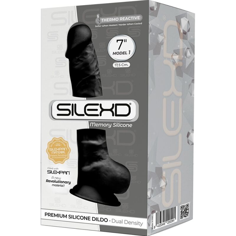 MODELLO 1 PENE REALISTICO 17.5 CM - SILEXD