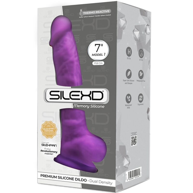 MODELLO 1 PENE REALISTICO 17.5 CM - SILEXD