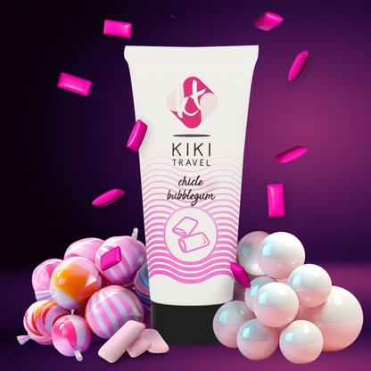 STRAWBERRY GUM LUBRICANT 50 ML - KIKÍ TRAVEL