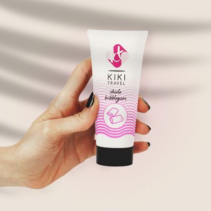 STRAWBERRY GUM LUBRICANT 50 ML - KIKÍ TRAVEL