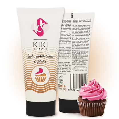 LUBRIFICANTE PER CUPCAKE 50 ML - KIKÍ TRAVEL