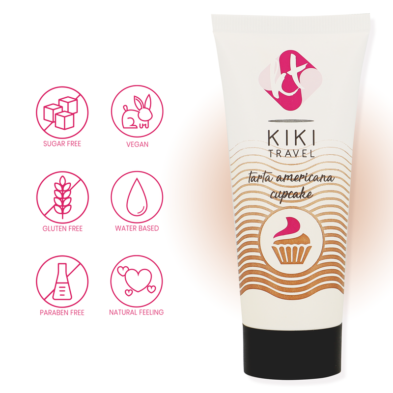 CUPCAKE LUBRICANT 50 ML - KIKÍ TRAVEL