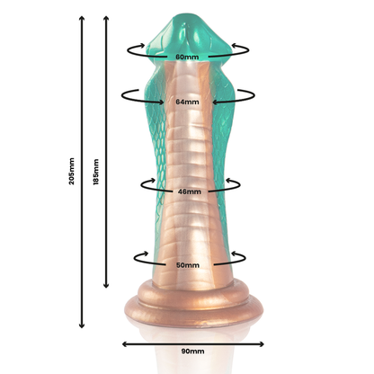 GREEN COBRA PYTHON DILDO - EPIC