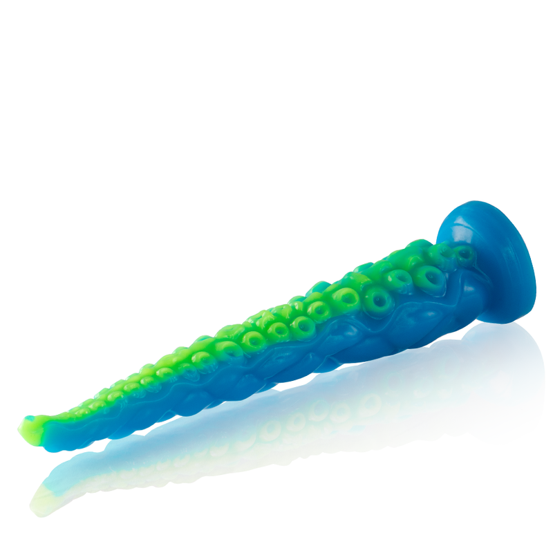 TENTACOLO SOTTILE FLUORESCENTE DILDO DI SCYLLA TAGLIA GRANDE - EPIC