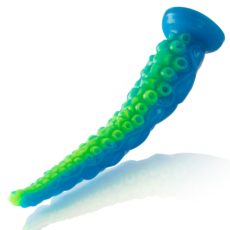 TENTACOLO SOTTILE FLUORESCENTE DILDO DI SCYLLA TAGLIA GRANDE - EPIC