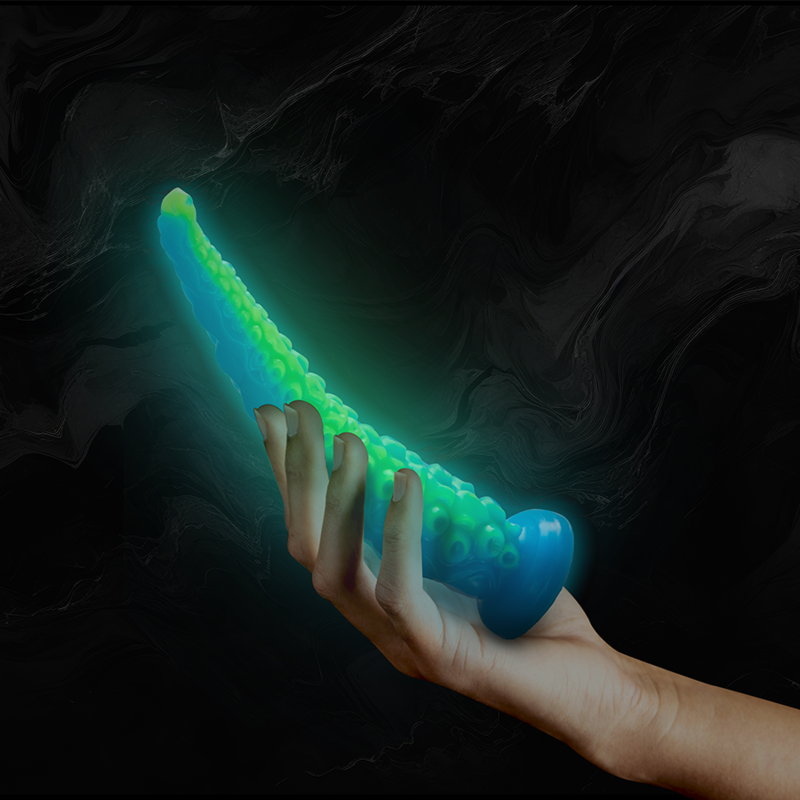 FLUORESCENT THIN TENTACLE SCYLLA DILDO SMALL SIZE - EPIC