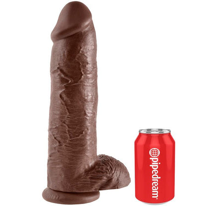 30.48 CM CHOCOLATE DILDO - KING COCK