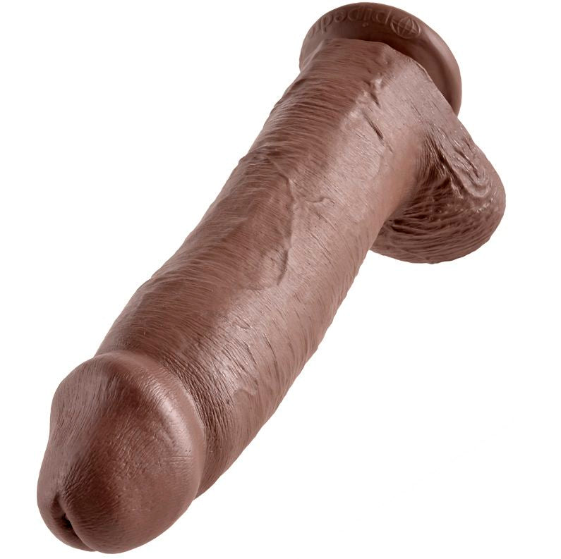 30,48 CM CHOCOLATE DILDO - KING COCK