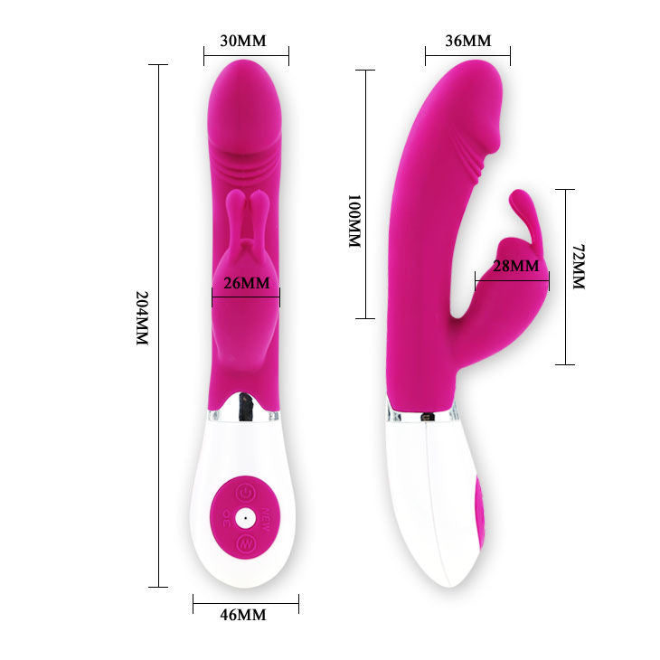 GENE RABBIT VIBRATOR - PRETTY LOVE FLIRTATION