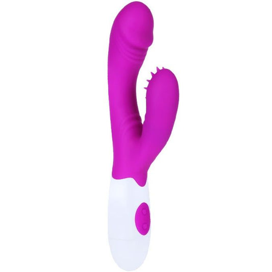 ANDRE VIBRATOR WITH CLITORIS STIMULATOR - PRETTY LOVE FLIRTATION