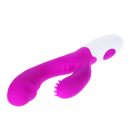 ANDRE VIBRATOR WITH CLITORIS STIMULATOR - PRETTY LOVE FLIRTATION