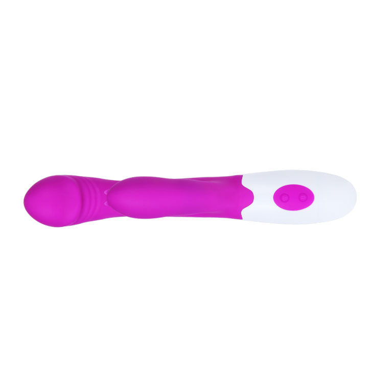 ANDRE VIBRATOR WITH CLITORIS STIMULATOR - PRETTY LOVE FLIRTATION