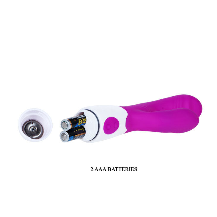 ANDRE VIBRATOR WITH CLITORIS STIMULATOR - PRETTY LOVE FLIRTATION