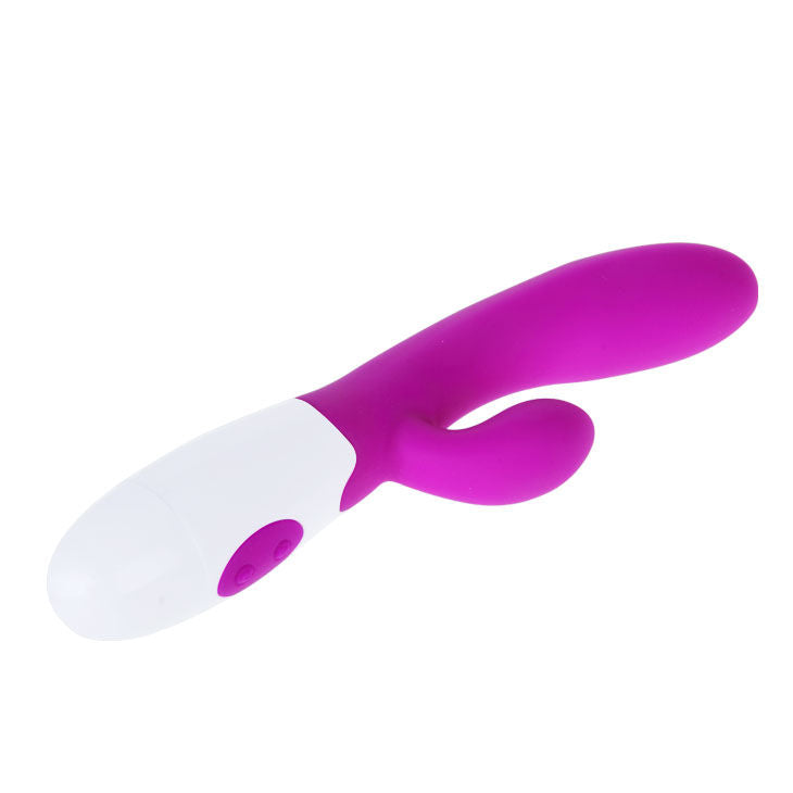 ALVIS VIBRATOR WITH CLITORIS STIMULATOR - PRETTY LOVE