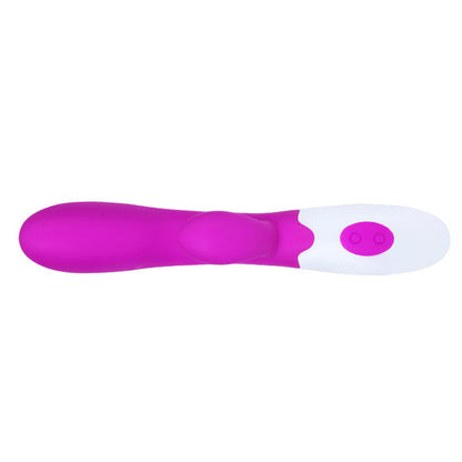 ALVIS VIBRATOR WITH CLITORIS STIMULATOR - PRETTY LOVE