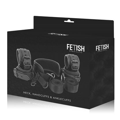 POSIZIONE MASTER CON 4 MANETTE RIVESTITE IN NOPRENE - FETISH SUBMISSIVE