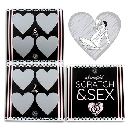 “SCRATCH &amp; SEX” GAME FOR COUPLES - SECRETPLAY - (ES/EN/FR/PT/DE)