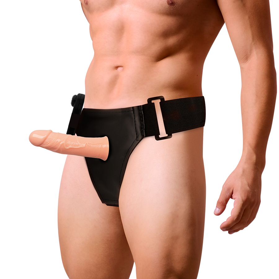 STRAP ON GREGORY CON VIBRATORE 16,5 X 4,3 CM - HARNESS ATTRACTION