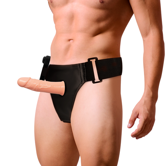 STRAP ON GREGORY WITH VIBRATOR 16.5 X 4.3 CM - HARNESS ATTRACTION