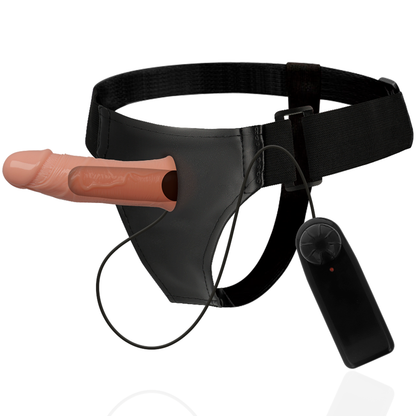 STRAP ON GREGORY CON VIBRATORE 16,5 X 4,3 CM - HARNESS ATTRACTION