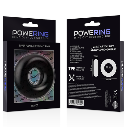 ANELLO PER PENE SUPER FLESSIBILE E RESISTENTE 5CM PR03 - POWERING