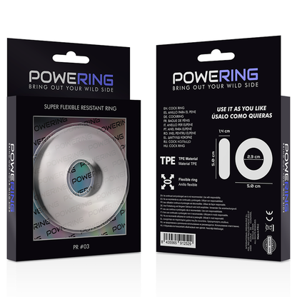 ANELLO PER PENE SUPER FLESSIBILE E RESISTENTE 5CM PR03 - POWERING